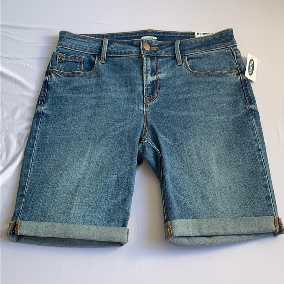 Bermuda Olds Navy Demin Short Size 4 - Picture 1 of 5
